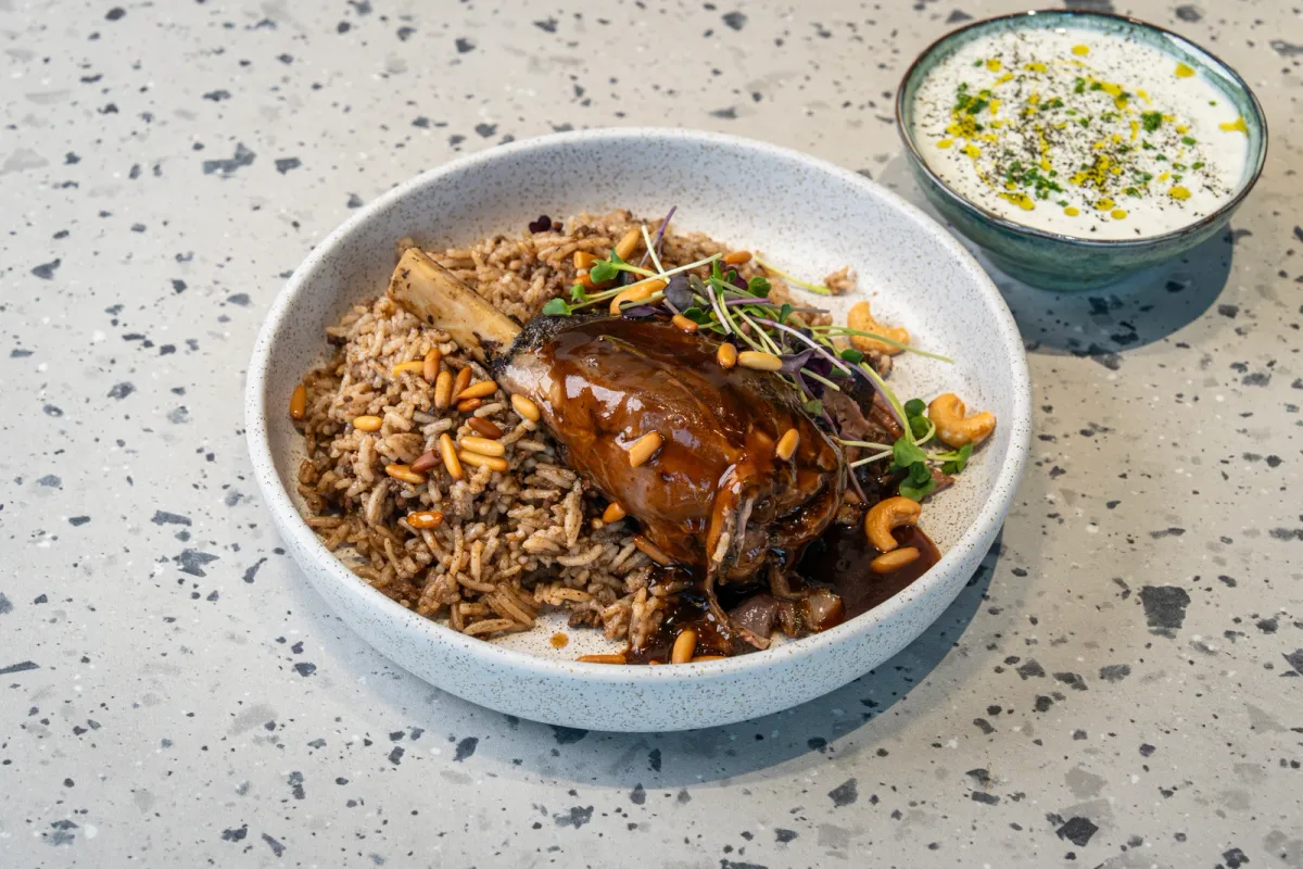 Lamb Shank Ouzi