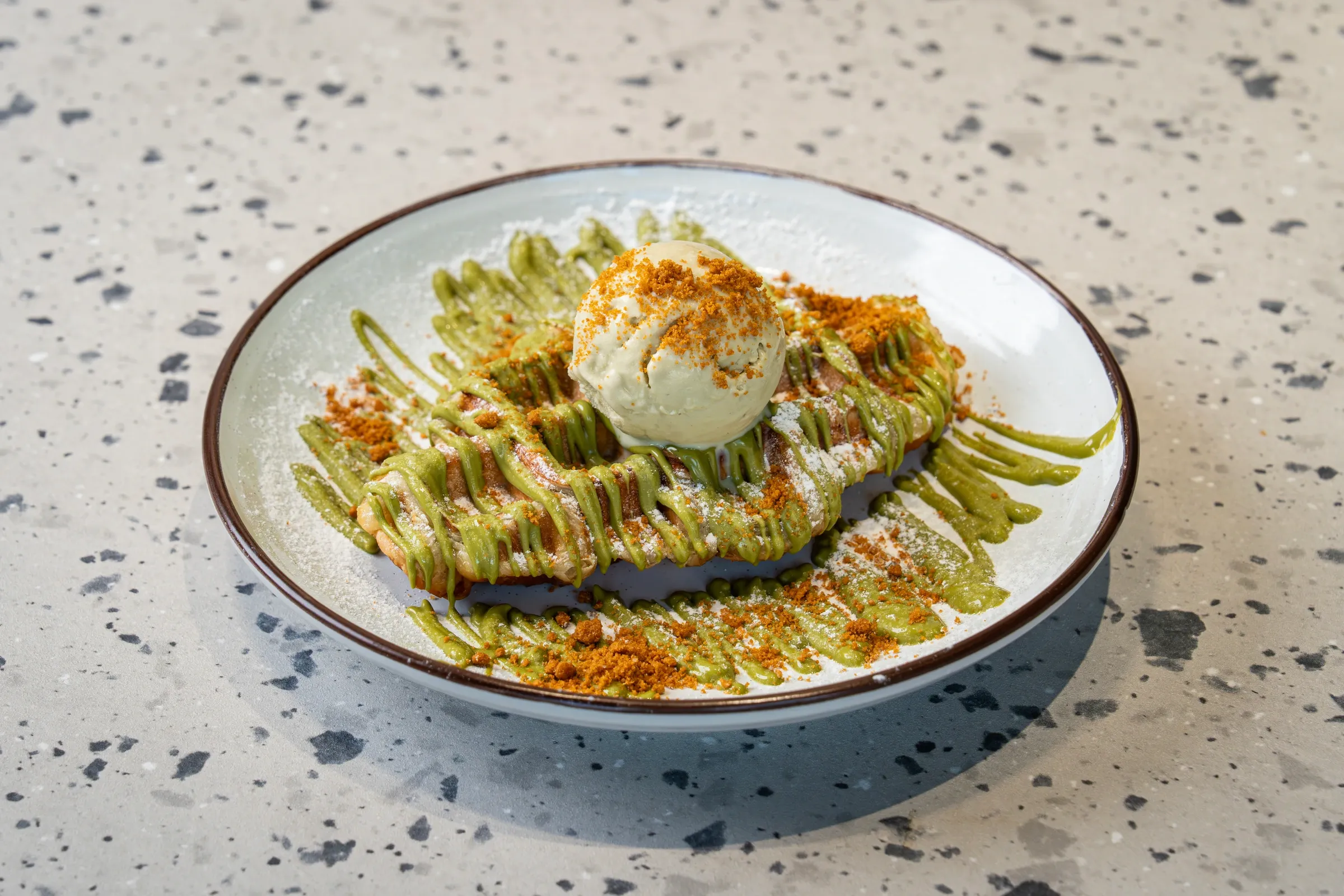 Pistachio Cruffle